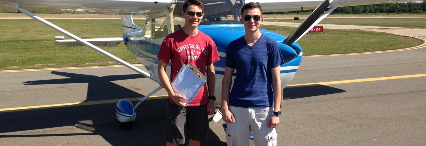 New Pilot Flies Young Eagles One Year After His First Ride