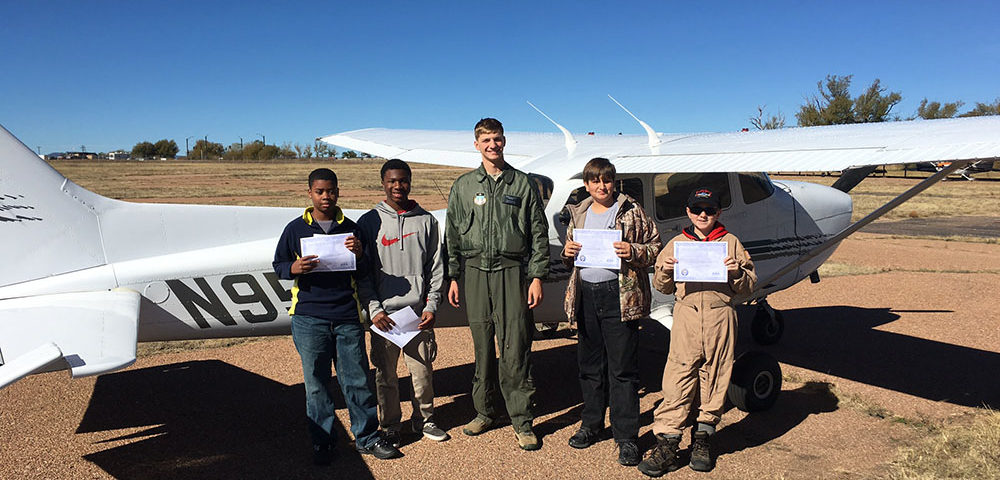 Young Eagles Helped Airman Get His Wings