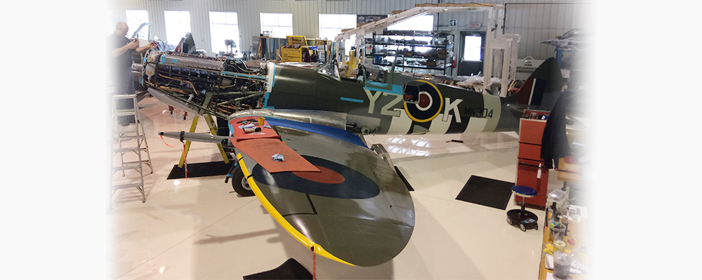 From the Hangar Floor: Vintage Wings of Canada’s Spitfire Mk IX