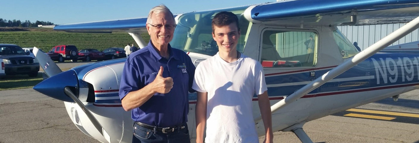 Chapter 690’s Youth Program Celebrates First Solo