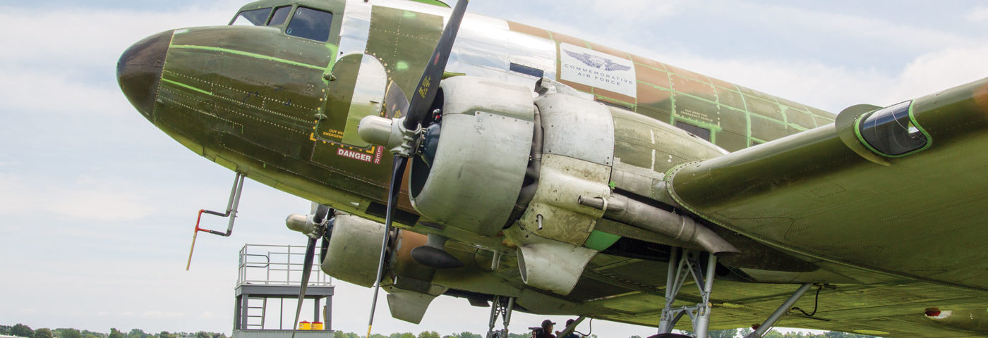 D-Day C-47 Shares WWII History at Oshkosh