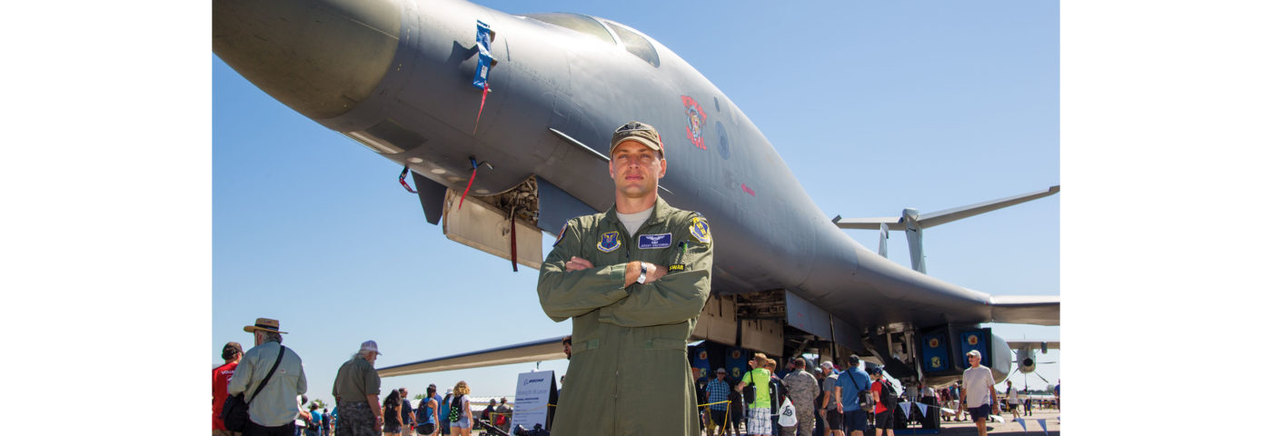 UW Oshkosh Grad Flies B-1 to AirVenture