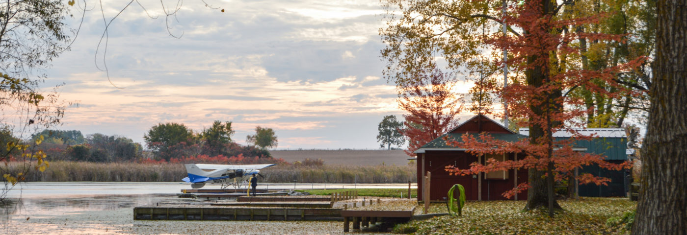 Volunteers Prepare EAA Seaplane Base for Winter