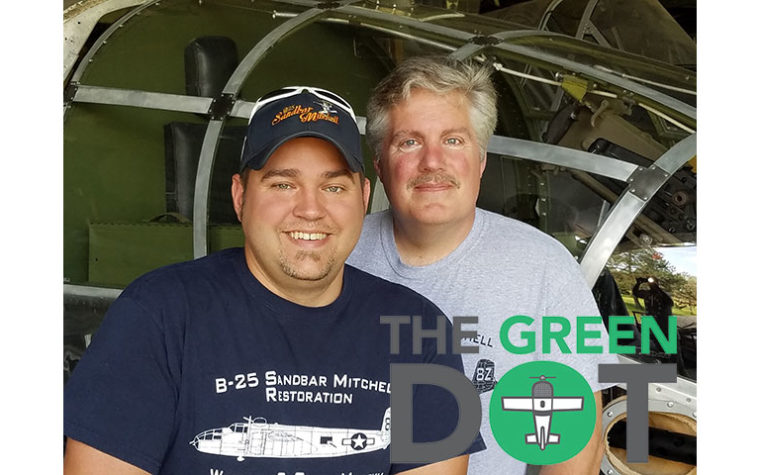 EAA’s The Green Dot – Sandbar Mitchell Restorers
