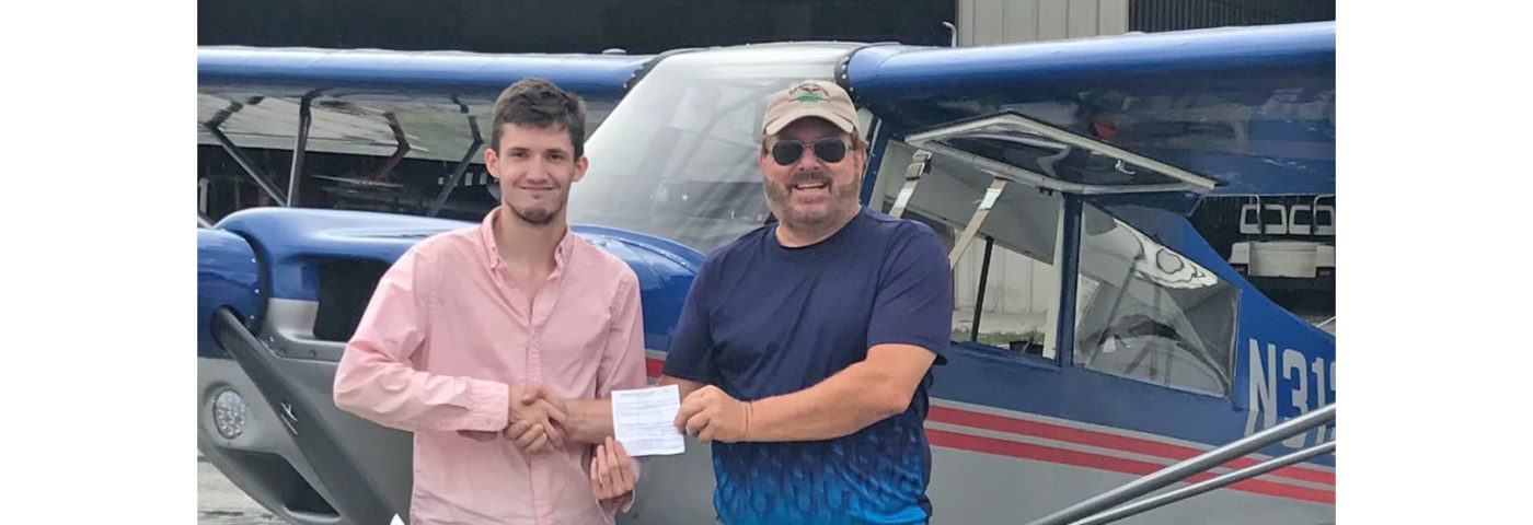 Hans Noack – Private Pilot Checkride Milestone