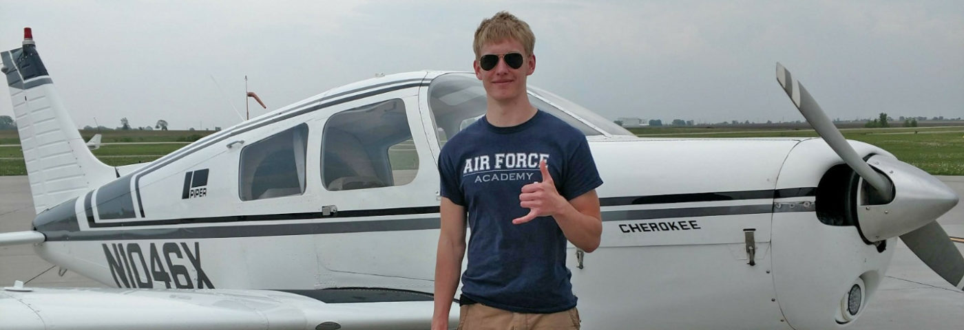 Seth Breyfogle — Private Pilot and Tailwheel Endorsement Milestone