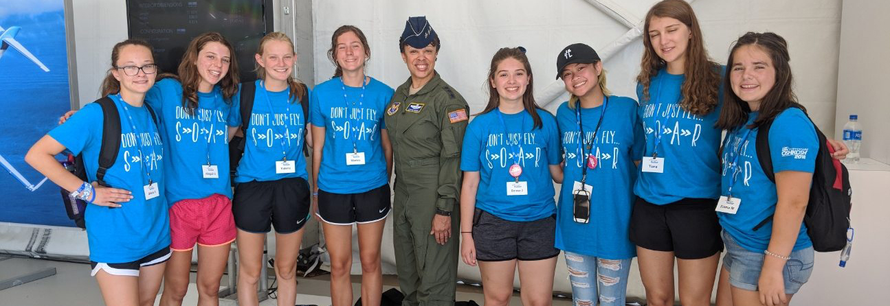 Young Girls Soar in Aviation