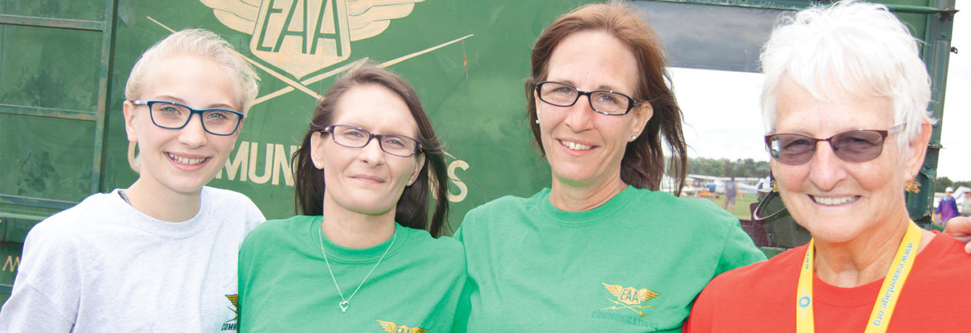 Franckes Keep EAA Volunteering All in the Family