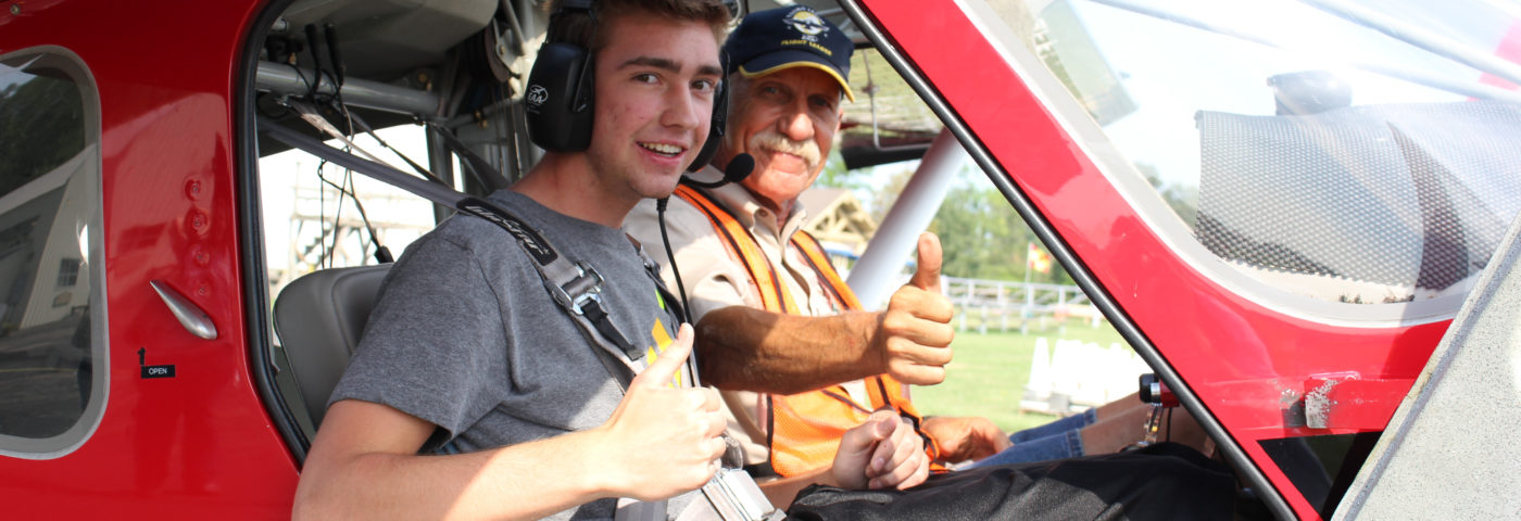 Young Eagle Goes From Learning to Teaching at EAA
