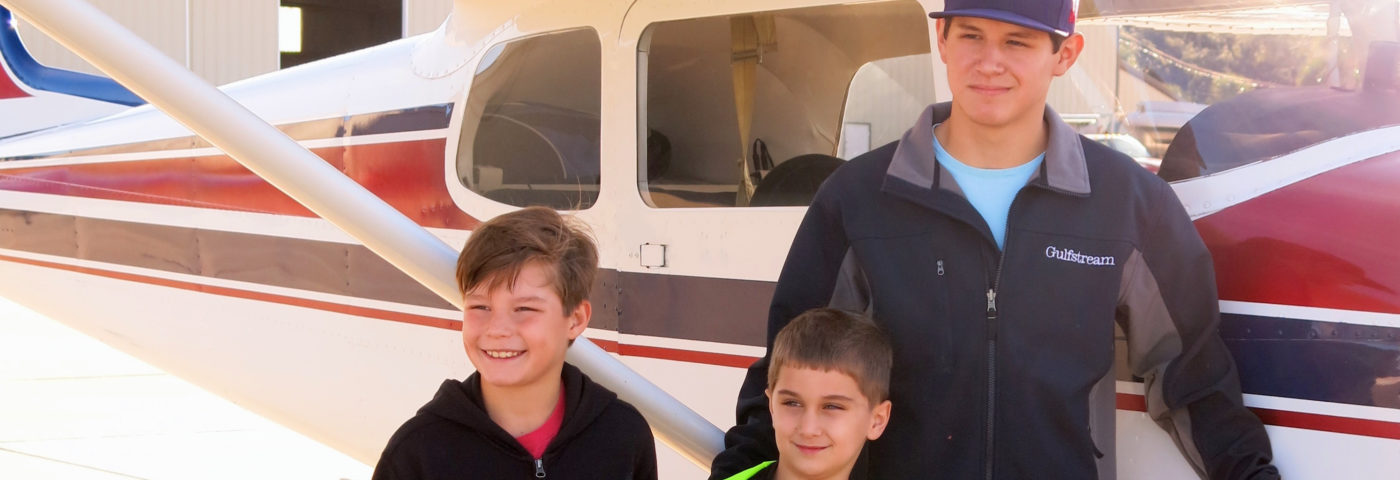 Switching Seats, From Young Eagle to Young Eagle Pilot