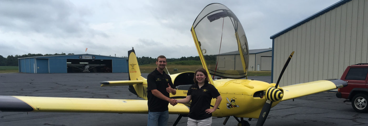 Malia Gohier — Solo and Written Exam Milestone