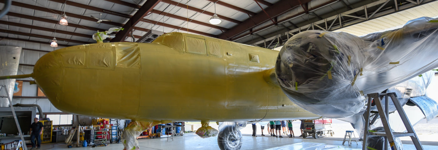 Challenges of Painting a World War II Bomber
