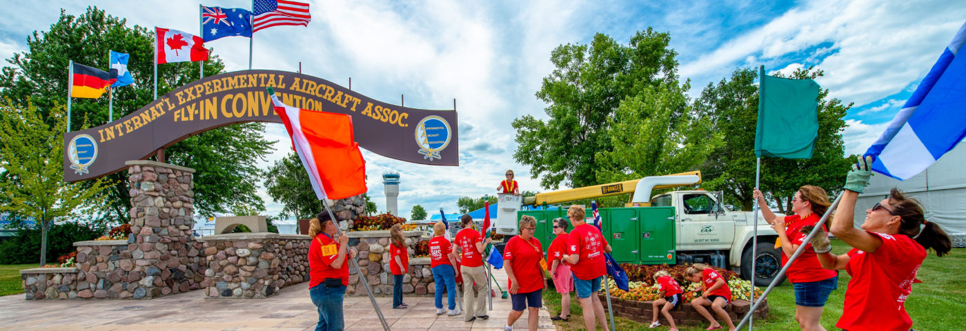 Preparing For the Big Show: Volunteers Aid in Getting AirVenture Ready Every Year