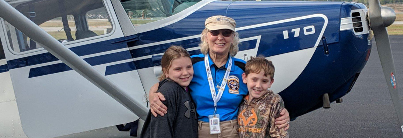 Dorinda Morpeth — 300th Young Eagle Milestone