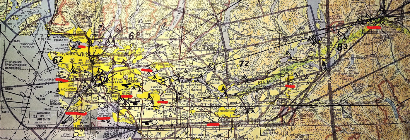 Flying in the Lower Mainland of British Columbia