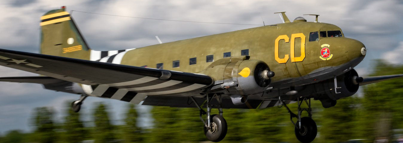 Warbird Squadron Hosts Normandy-Bound C-47