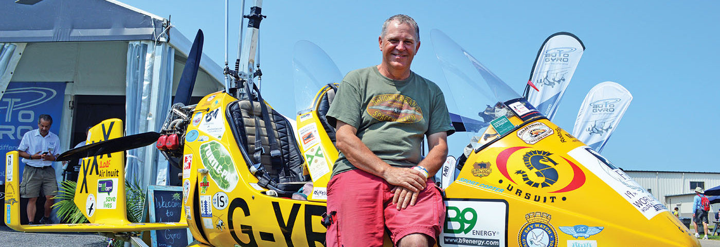 Whirling Around the World — Taking a Gyroplane on a Worldwide Journey