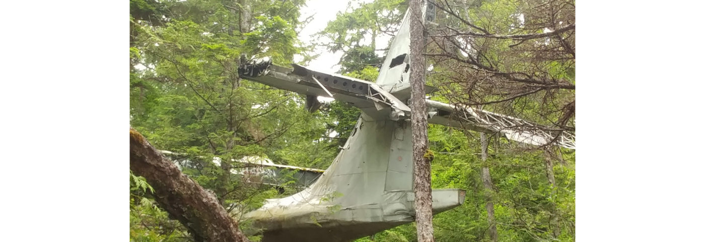 Our Hike Into the British Columbia Bush to the Canso Bomber Wreckage