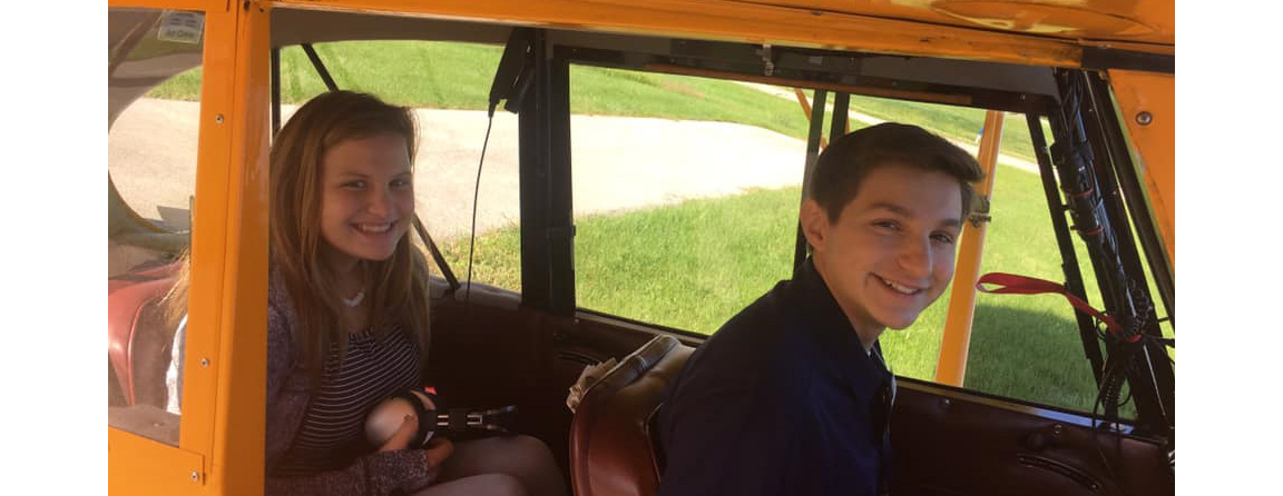 Ray Scholar Pays It Forward by Flying First Young Eagle