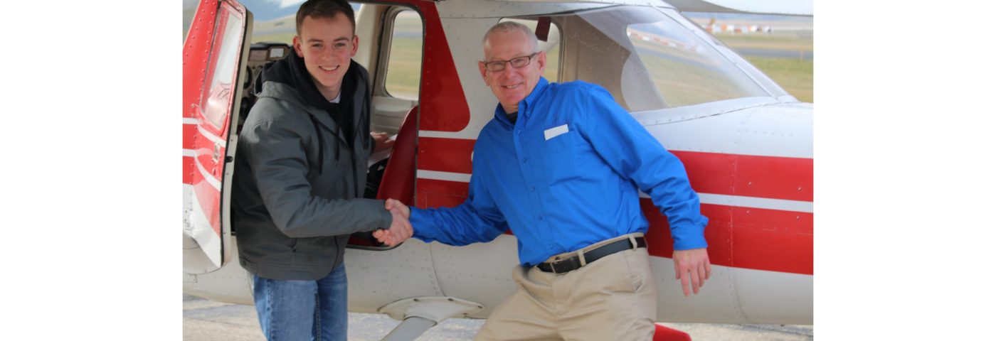 Ray Scholar Earns Private Pilot Certificate