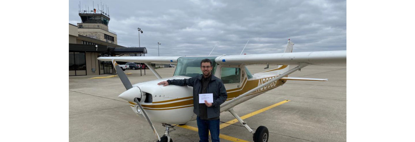 Milestone — Sándor Pethes Private Pilot Checkride