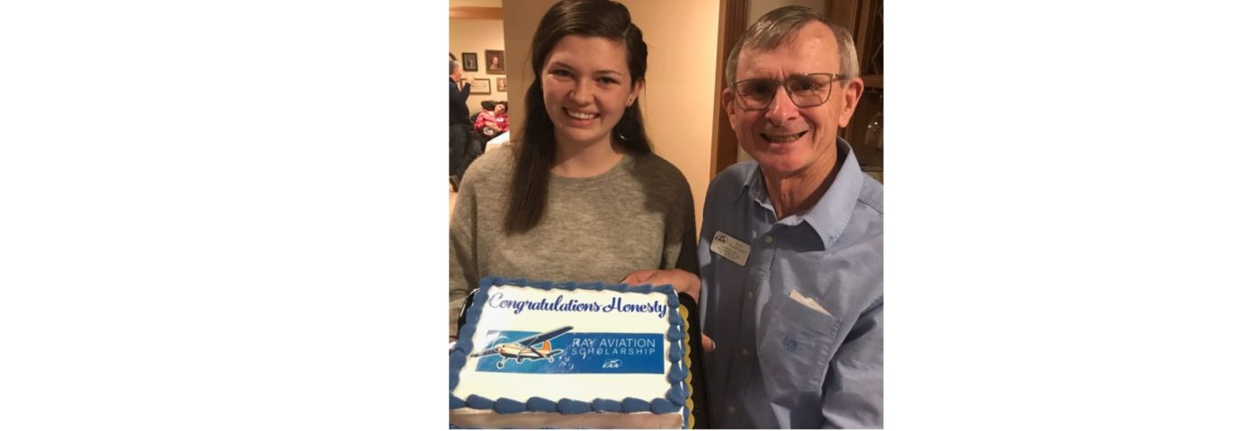 EAA Chapter 382 Names Another Ray Aviation Scholarship Recipient