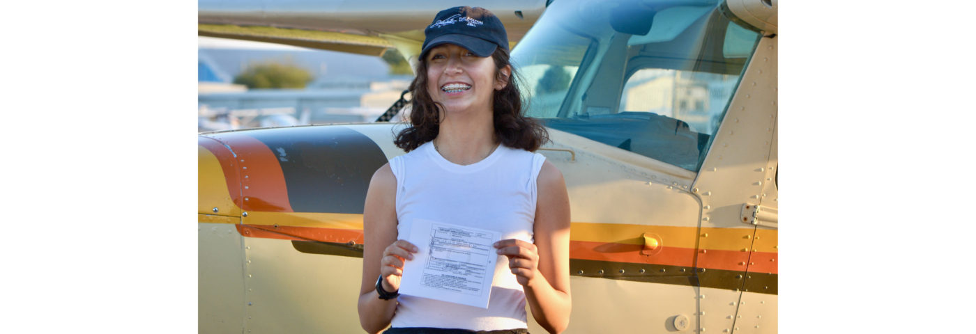 Ray Scholar Perseveres to Achieve a Private Pilot Certificate