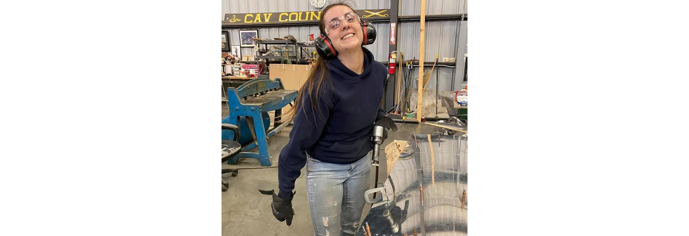 Samantha the Riveter