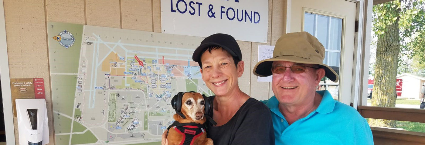 Very Important Pooch Retrieves Pouch From Lost and Found