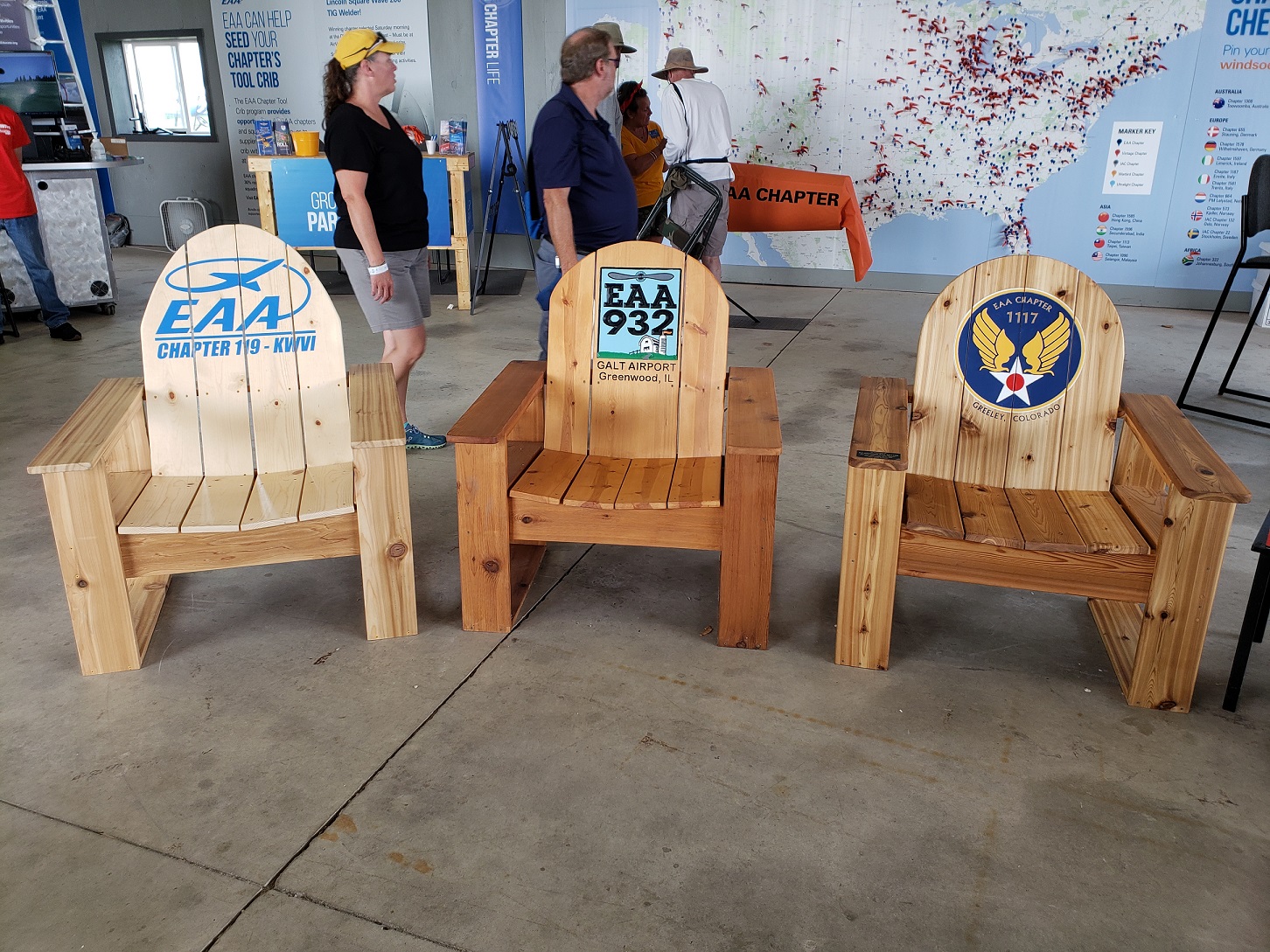 Chapter Creativity on Display at the Blue Barn – Hangar Flying