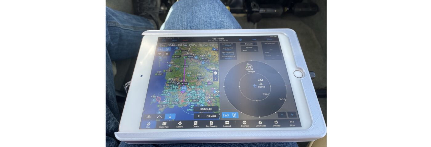 Building a Cooling iPad Mini Kneeboard