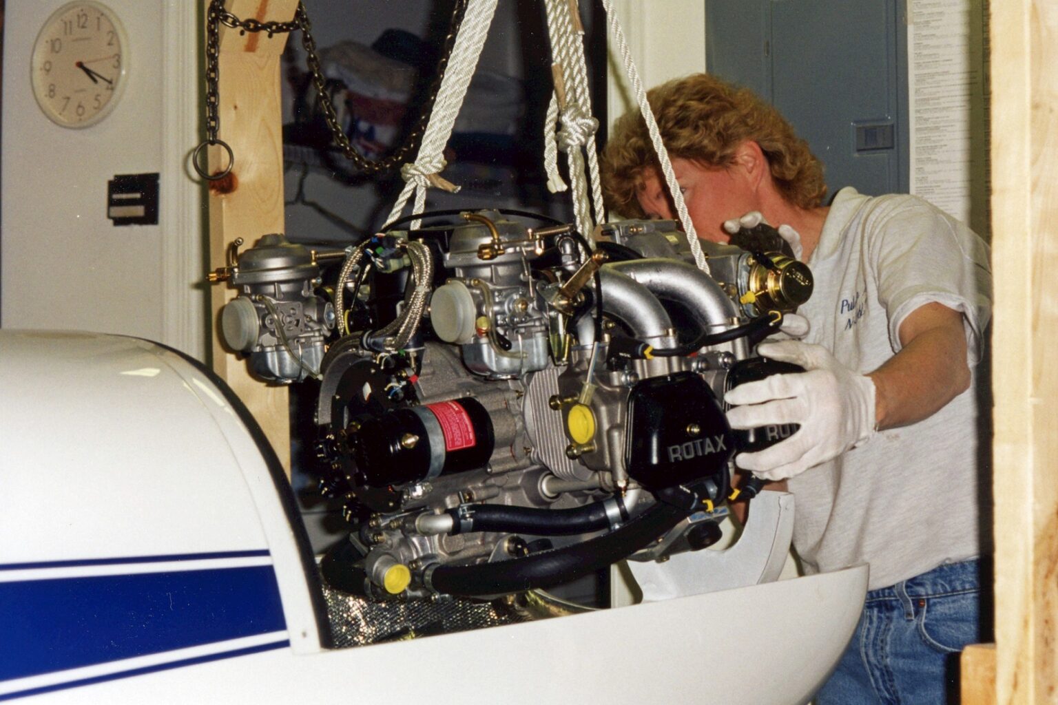 Inverted Ranger Airplane Engine Blueprint for a Build – Hangar Flying