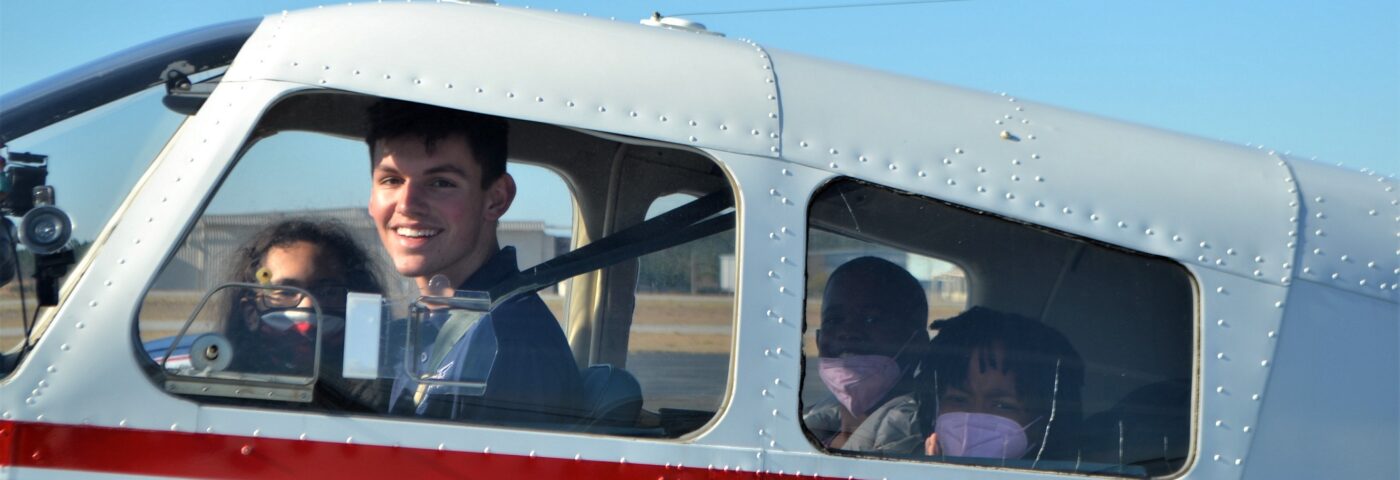 Milestone — Becoming a Young Eagles Pilot