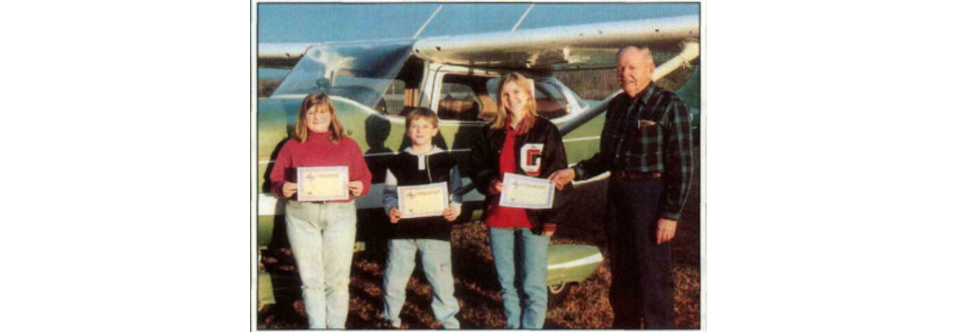 Honoring a Longtime Young Eagles Pilot