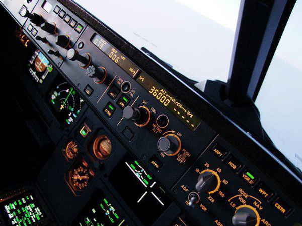 The modern FCU panel.