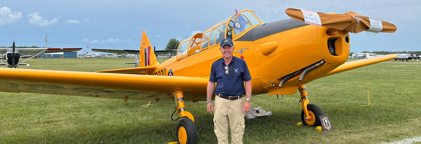 PT-26 Honors WWII Flight Instructors, Former Pilot
