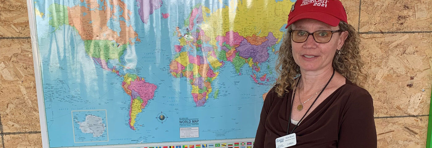 International Visitors Tent Provides Home Away From Home