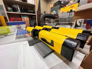 yellow-and-black-airplane-chocks-with-handle