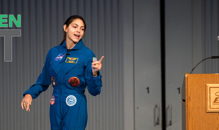 EAA’s The Green Dot — Astronaut-in-Training Alyssa Carson