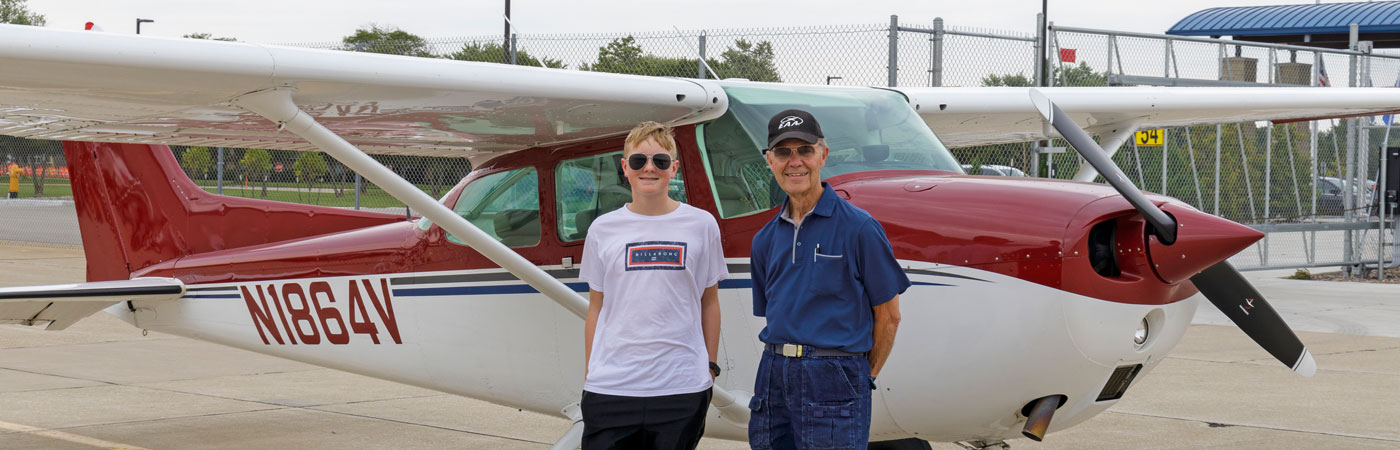 A Young Eagle and an Aging Hawk