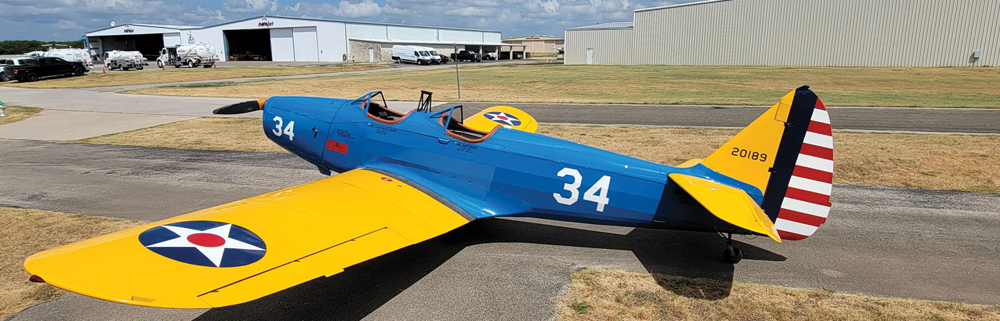 What Our Members Are Building/Restoring — Texas Fairchild PT-19