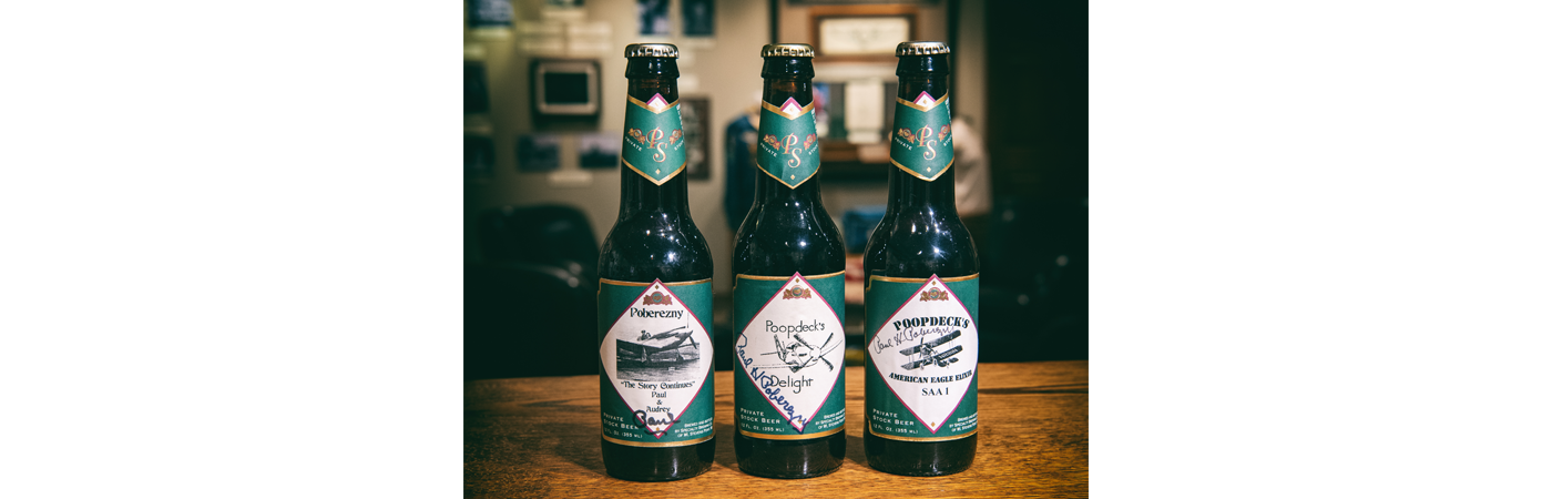 EAA’s Attic — Poberezny Beer Bottles