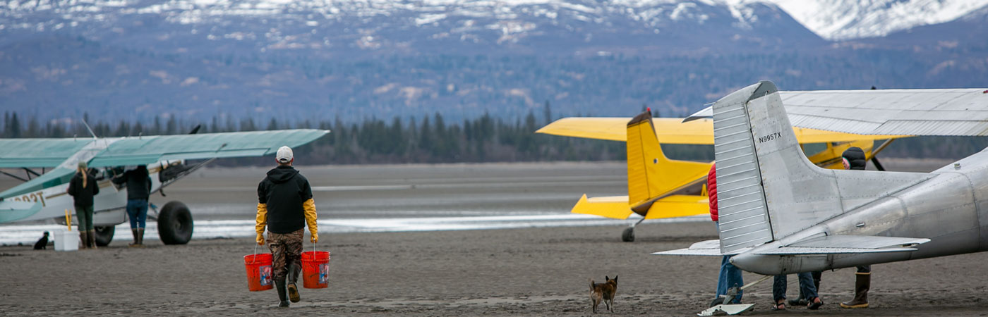 A Spring Clam Jam at Polly Creek