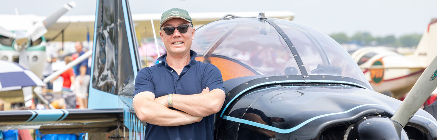 Robin Flies Into EAA AirVenture Oshkosh