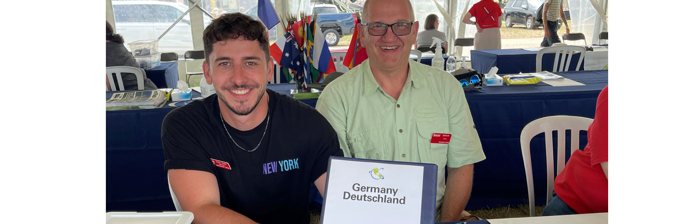 Longtime German Volunteer Honors Friend With Service