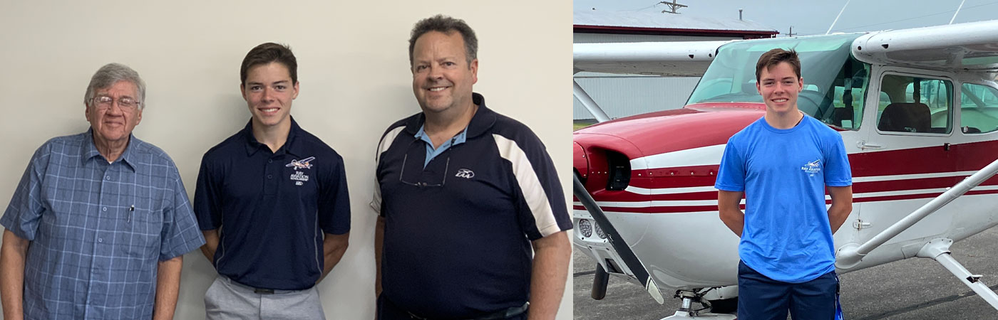 EAA Chapter 1328 Awards First Ray Aviation Scholar