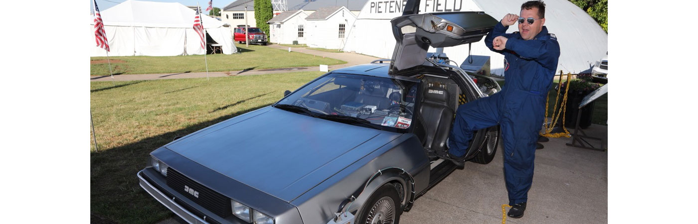 Replica Mercury and Gemini Space Capsules at KidVenture
