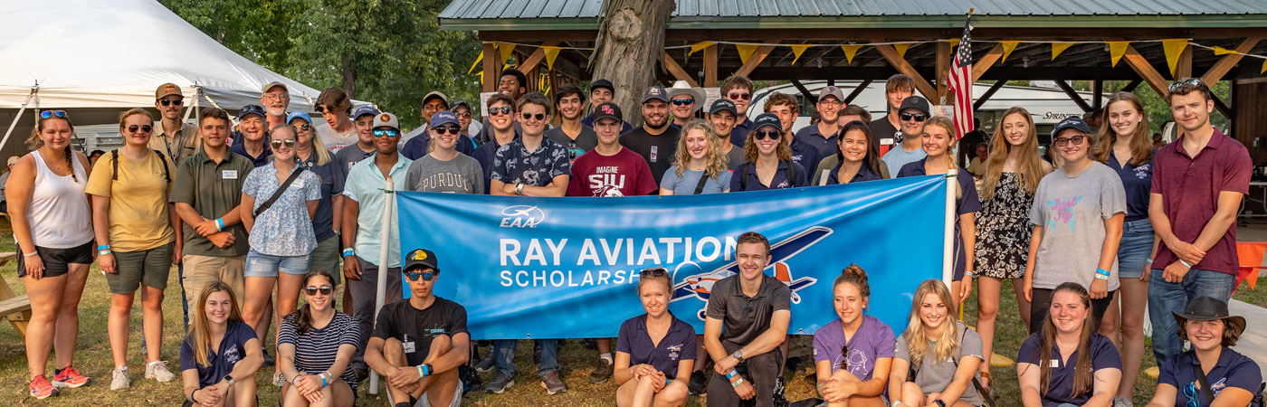 Ray Aviation Scholars at EAA AirVenture 2023