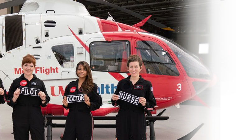 EAA’s The Green Dot — Medical Helicopter Pilot Karin Ficek