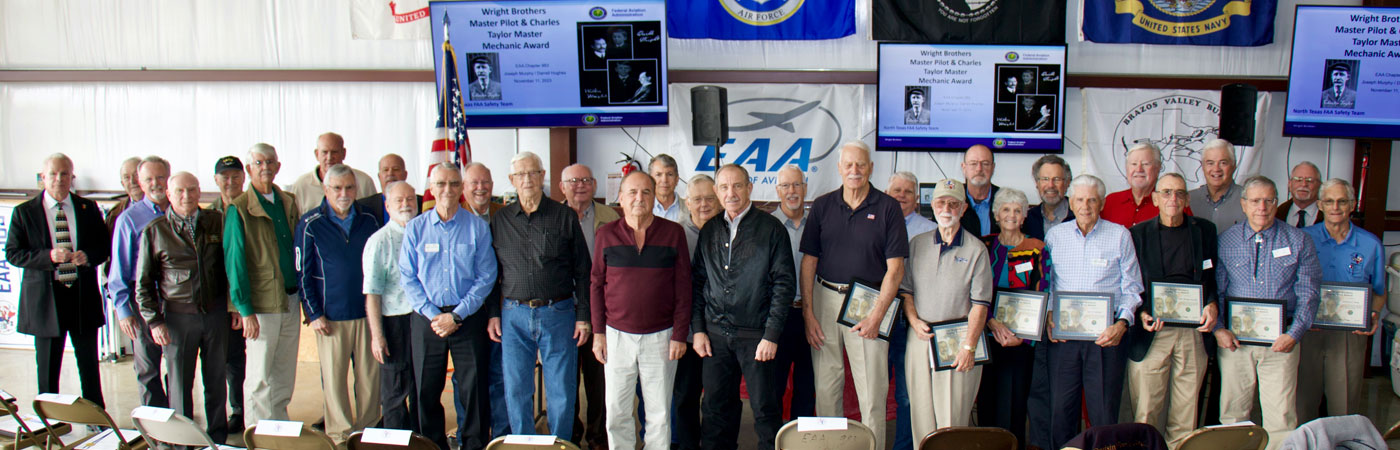 EAA Chapter 983 Celebrates 32 Master Awards